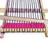 Holz Webrahmen Set Kinder - DIY Weben Bastelset mit Wolle & Produktbild-Vorschau 8