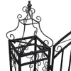 vidaXL Porte de jardin décorative en fer forgé 122×20,5×134 Voir les images du produit 3