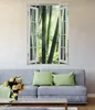 Wallario Poster mit Fenster-Illusion: Bambuswald und Produktbild-Vorschau 2