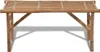 A simple, front-facing shot of a bamboo garden bench on a white background. Náhľad obrázku produktu