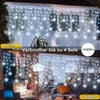 2 stuks sneeuwvlok lichtketting, 94 LED's, lichtgordijn, Productafbeelding-voorbeeld 7