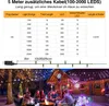 Guirlande lumineuse LED Jayseuw 200m 1000LED Guirlande Voir les images du produit 2
