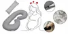 Cuscino di gravidanza a forma di C - grigio scuro - cuscino Anteprima dell’immagine prodotto 9