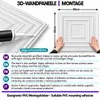 Kunststoff 3D Wandpaneele Wanddeko Wandverkleidung Produktbild-Vorschau 4