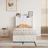 UnboxG gestoffeerd bed 90x200 cm met LED-verlichting en Productafbeelding-voorbeeld 13