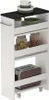 Rollcontainer Vicco Rivo Weiß/Anthrazit 20 x 84.4 cm, Model Produktbild-Vorschau 7