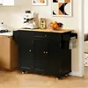 BEALIFE Carrello da cucina con ripiano estraibile, 3 Anteprima dell’immagine prodotto 9