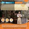 Aopunly svorka markíza 250x120cm markíza Výškovo Náhľad obrázku produktu 4