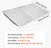 VEVOR 2x Schwellenrampe 750x617mm, 340,2kg Belastbare Produktbild-Vorschau 7