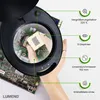 Lumeno LED Lupenleuchte Serie 851X mit 152mm Echtglaslinse, Produktbild-Vorschau 5