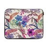 MuchoWow® Laptop Hülle 17 Zoll Laptoptasche Blumen - Produktbild-Vorschau 1