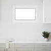 vidaXL Okno piwniczne RISOR 90 x 50 cm z PVC i szkła, białe Podgląd zdjęcia produktu 2
