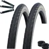 2 x Schwalbe Delta Cruiser Plus PunctureGuard in bianco e Anteprima dell’immagine prodotto 1