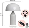 Tischlampe I Lipeo I Ø 30, Mushroom Lamp, Tischleuchte, Produktbild-Vorschau 7