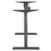 A gray electric sit-stand desk frame on a white background. Náhled obrázku produktu
