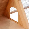 vidaXL Conigliera in legno per animali di piccola taglia Anteprima dell’immagine prodotto 11