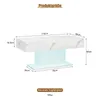 Radelldar Modern Couchtisch Wohnzimmertisch Hochglanz mit Produktbild-Vorschau 2