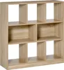 HOMCOM Bücherregal 3-stöckige Bücherregal Büroregal Produktbild-Vorschau 1