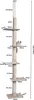 Fudajo Kratzbaum deckenhoch 230–276 cm in Beige, Produktbild-Vorschau 7