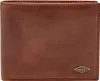 A brown leather wallet with a Fossil logo. Produktbild-Vorschau