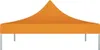 vidaXL Toit de tente de réception 3x3 m Orange 270 g/m Voir les images du produit 9