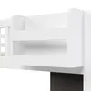 Hochbett 90x200cm mit Schreibtisch, Kreidetafel & Produktbild-Vorschau 10