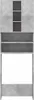 A freestanding cabinet with shelves and doors, designed to fit over a washing machine. Náhled obrázku produktu