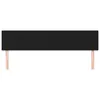 vidaXL Kopfteile Schwarz 180x5x78/88 cm Stoff Produktbild-Vorschau 3