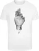 Merchcode T-Shirt FMS Sign Tee White-S Produktbild-Vorschau 8