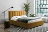 Polsterbett Cinco, Bett mit vertikalen Paneelen, velour Produktbild-Vorschau 1
