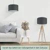 Wogati® Premium Lampenschirm E14/E27 Baumwolle|Farbe: Produktbild-Vorschau 2
