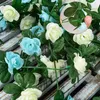 4 Stücke Künstliche Rosen Girlande, 270cm Unechte Produktbild-Vorschau 5