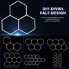 14er-Pack Hexagon LED Deckenleuchte mit Rahmen, 680W LED Produktbild-Vorschau 8