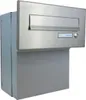 F-046 Edelstahl Durchwurfbriefkasten mit Klingel & Produktbild-Vorschau 1