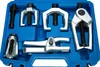 A set of car repair tools laid out in a blue plastic case. Produktbild-Vorschau
