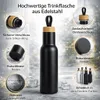 3 Trinkflasche Thermosflasche Isolierflasche Wasserflasche Produktbild-Vorschau 3