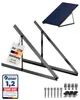 114 cm Solarpanel Halterung schwarz Solarmodul Befestigung Produktbild-Vorschau 1