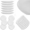 KADAX Dessertteller 19 cm im 6er Set, weiße Produktbild-Vorschau 4