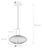 Lampada a sospensione MALOTO oro-marrone 1xE27x40W vetro, Anteprima dell’immagine prodotto 11