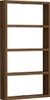 Skye Decor, Quatro - Noce, Wandregal, Nussbaum, 100 % Anteprima dell’immagine prodotto 3