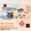 COSTWAY cucina di fango, cucina per bambini, cucina da Anteprima dell’immagine prodotto 8