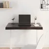 vidaXL Tischplatte 80x40x(2-6) cm Massivholz Behandelt Produktbild-Vorschau 3
