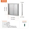 VEVOR porta di accesso al barbecue, 660 x 610 mm, doppia Anteprima dell’immagine prodotto 7