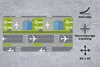 MuchoWow® Mauspad Mousepad Design - Flughafen - Flugzeug Produktbild-Vorschau 2