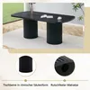 STILVORA Eettafel, ovaal, keukentafel met een kolomvoet met Productafbeelding-voorbeeld 6