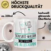 Tierkunst-Malerin Geschenk Tasse Becher Die Frau Die Allen Produktbild-Vorschau 3