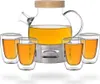 Kira Teeset / Teeservice / Teekanne Glas 900ml mit Produktbild-Vorschau 1
