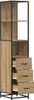 vidaXL Badezimmermöbel-Set Artisan-Eiche 35 x 37,5 x 166 cm Produktbild-Vorschau 5