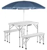 CASARIA® Klapptisch Wetterfest Höhenverstellbar Produktbild-Vorschau 8