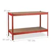 Établi Relaxdays, 600 kg, H x l x P : 91 x 141 x 61 cm, 2 Voir les images du produit 4
